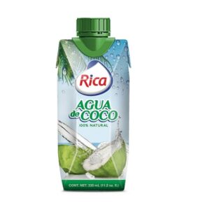Jugos Rica - Agua de coco 330 ml.