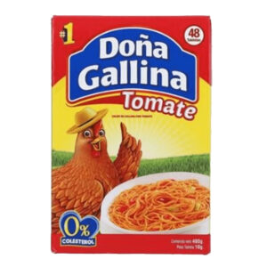 Caldo Doña Gallina Tomate 12 unidades