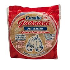 Casabe Guanani con ajo